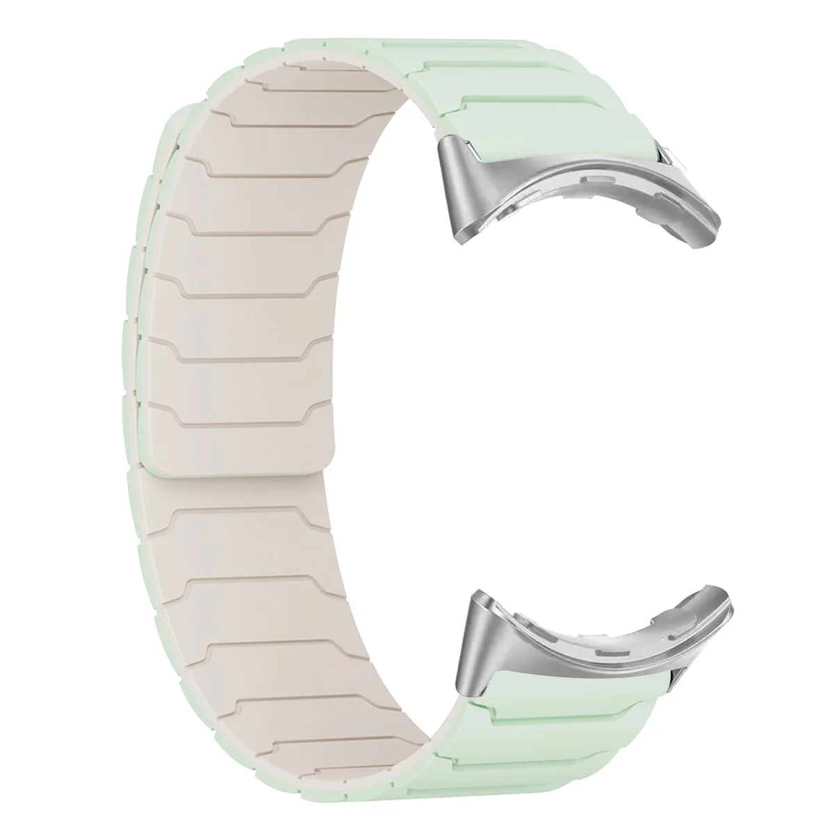 Enhanced Magnetic Silicone Replacement Strap - Sports Band Bracelet