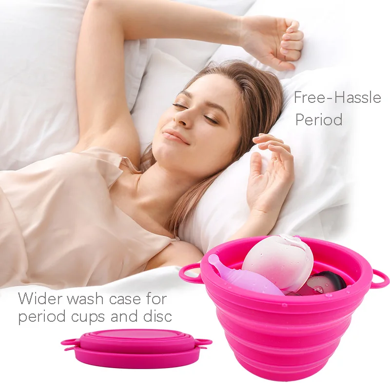 Menstrual Disc Kit - 2 Discs + Carry Cup Sterilizer