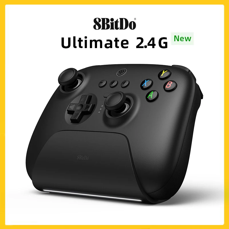 Controle 8bitdo-ultimate sem fio bluetooth controlador de jogos com doca de  carregamento para nintendo switch e pc, windows 10, 11, plataforma Steam -  Master Tech Jr