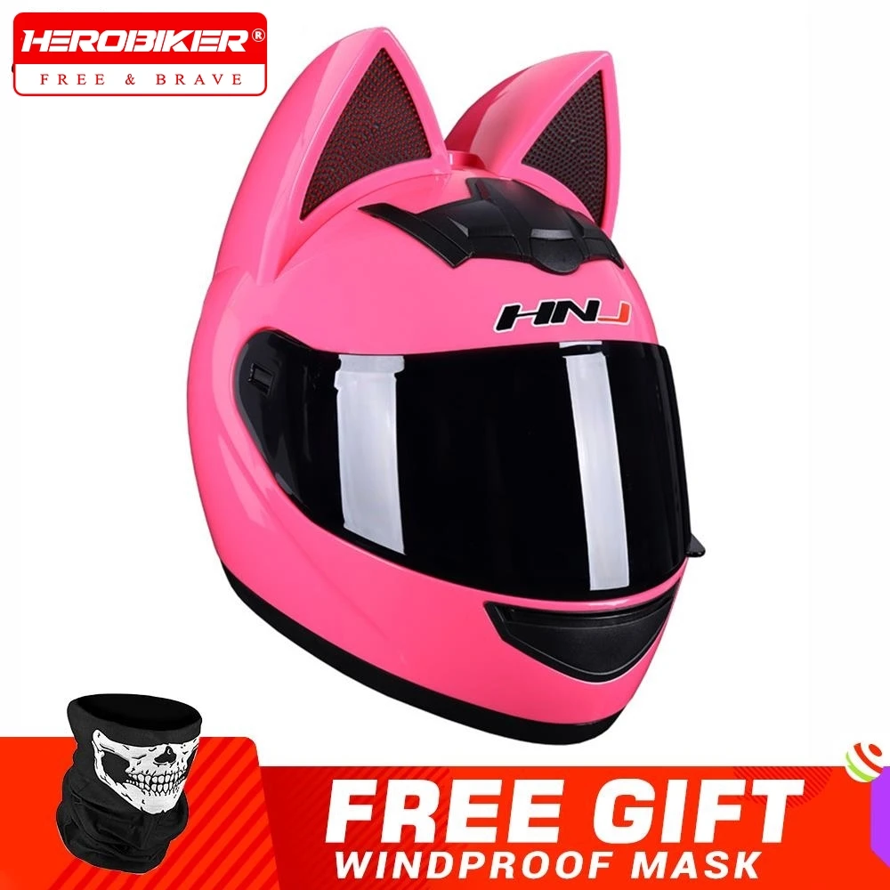 Hnj Honda Ladies Helmet HNJ Motorcycle Helmet Casco Moto Off-road