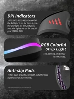 Souris Verticale Gaming RGB – Filaire/Sans Fil, 24000 DPI, Joystick & Boutons Programmables 4