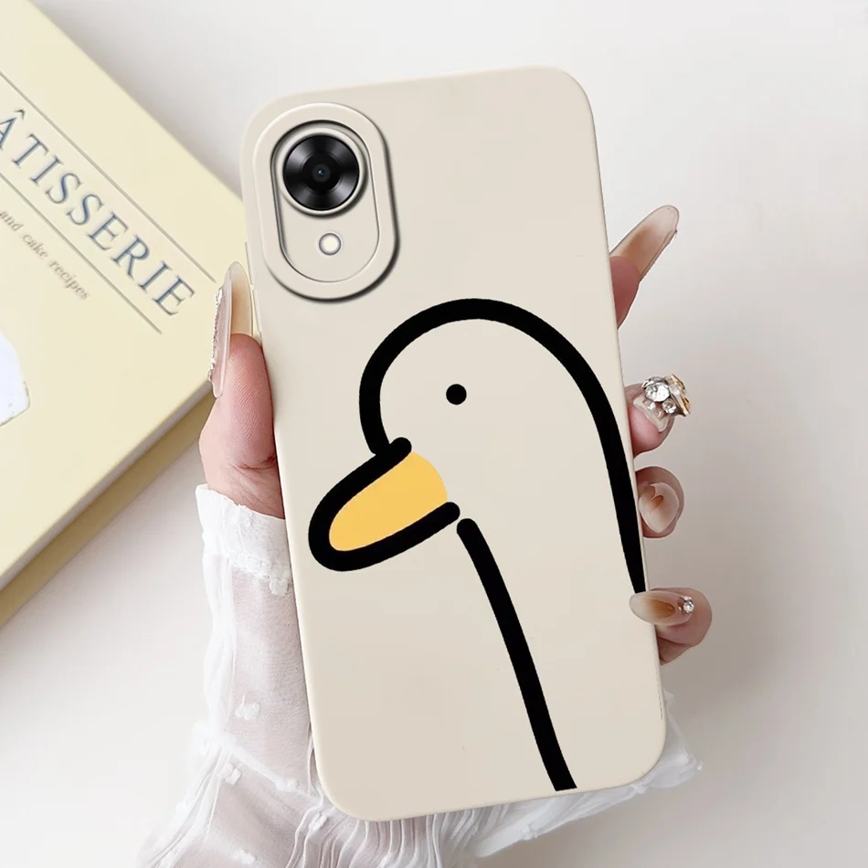 2024 New Cute Cartoon Pattern Soft Silicone Protective Phone Case