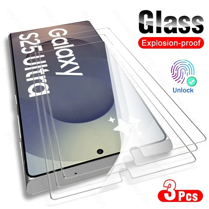 3-Pack Ultra-Durable Tempered Glass Screen Protectors