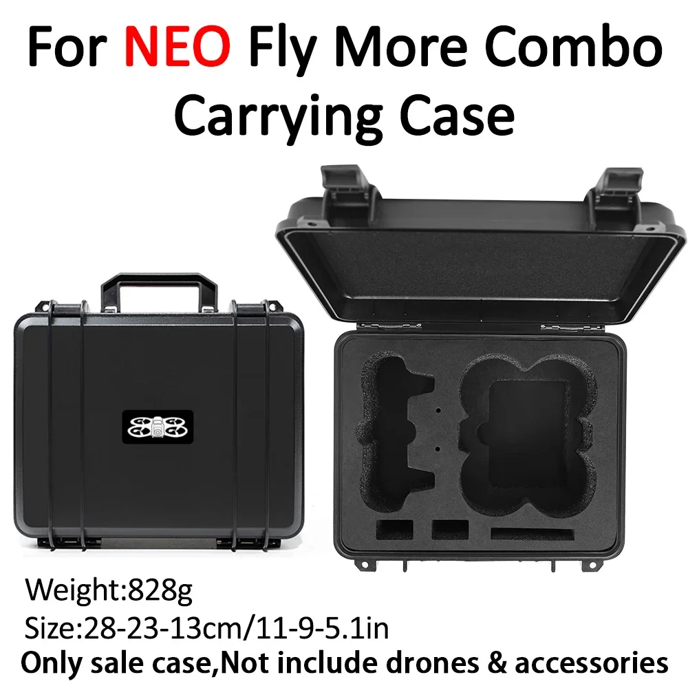 Explosion-Proof Carrying Case for DJI Neo Fly More Combo Storage Bag Portable Waterproof Box Hard Shell for DJI RC N3 Accessory