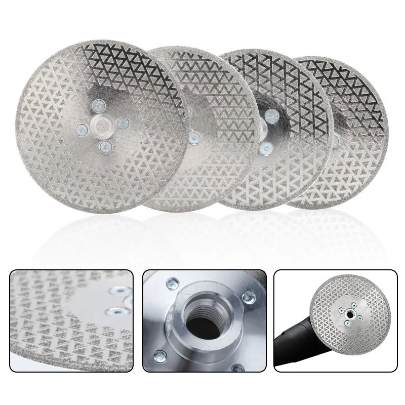Electroplated Diamond Cutting and Grinding Disc for Marble, Granite, and Ceramic - 100-150mm