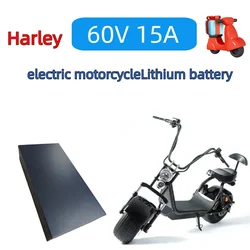 100% High Capacity 18650 Lithium Battery 60V 15Ah for Harley Electric Car Electric Scooter Bicycle+charger