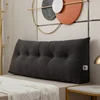 Large Wedge Backrest Pillow with Filler Reading Large Backrest Adult Backrest, Comfort Soft Bed Rest, Home DecorLumbar Cushion 6