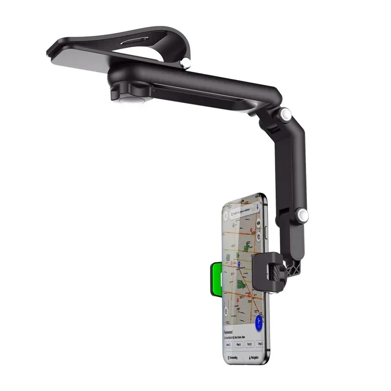 360 Degree Rotating Car Sun Visor Phone Holder