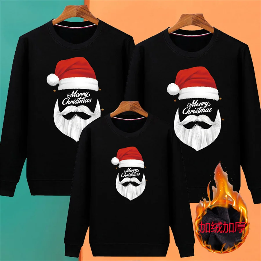 Conjuntos familiares a juego para Navidad, camiseta navideña, sudadera con ciervos, conjunto para madre, padre, hija e hijo, suéteres de invierno para bebés, niños y adultos