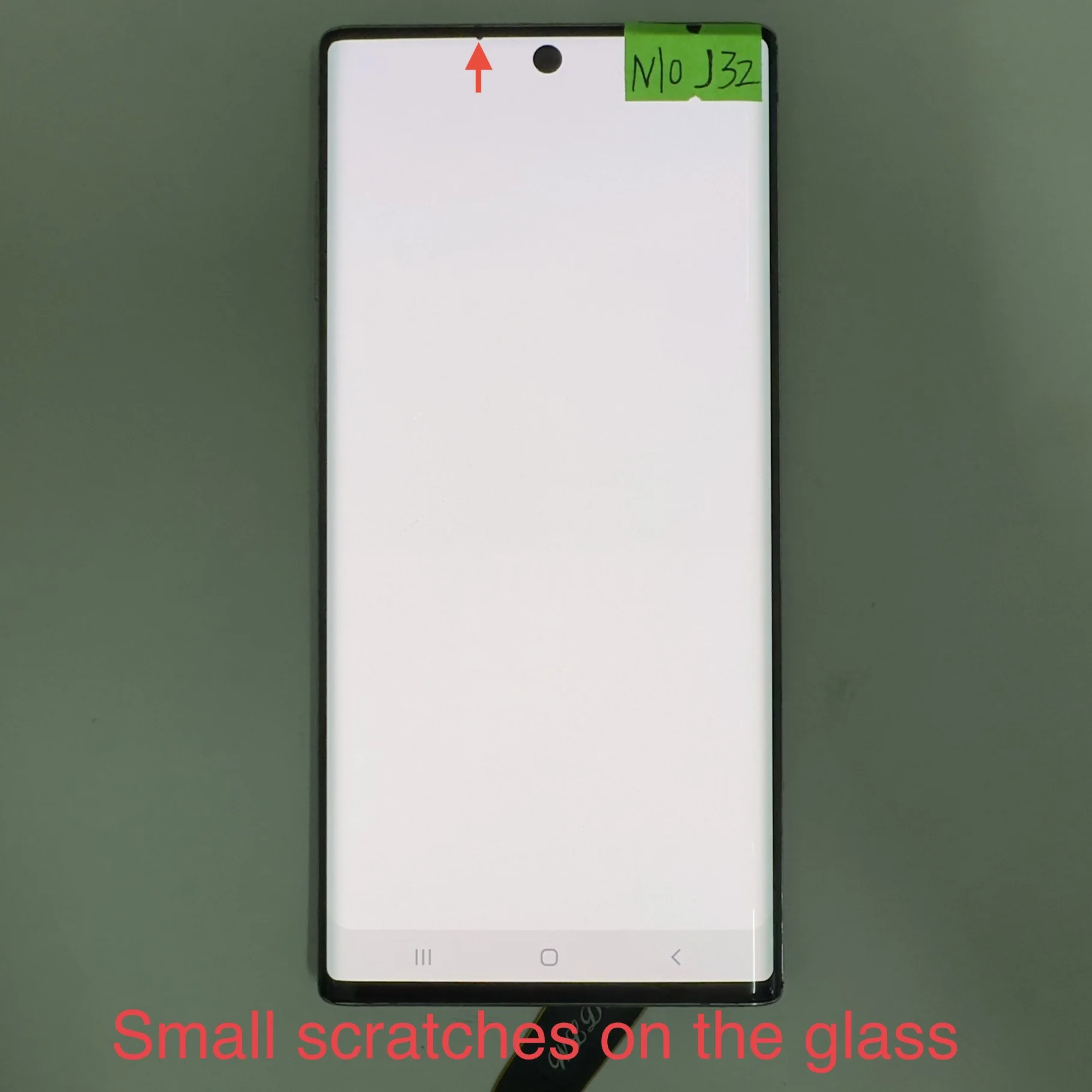 

Free shipping 6.3-inch Galaxy Note 10 suitable for SM-N970F, N970B, N970D/S LCD display screen, black dot defect series