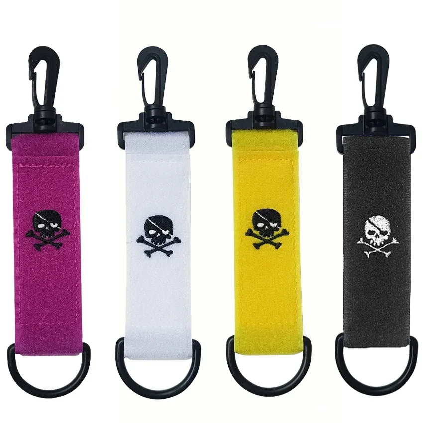 

Golf Hang Gloves Magic Tape Skull Head Double-sided Colorful Durable Small Korean Outdoor Portable Hanging Golf Accessories
