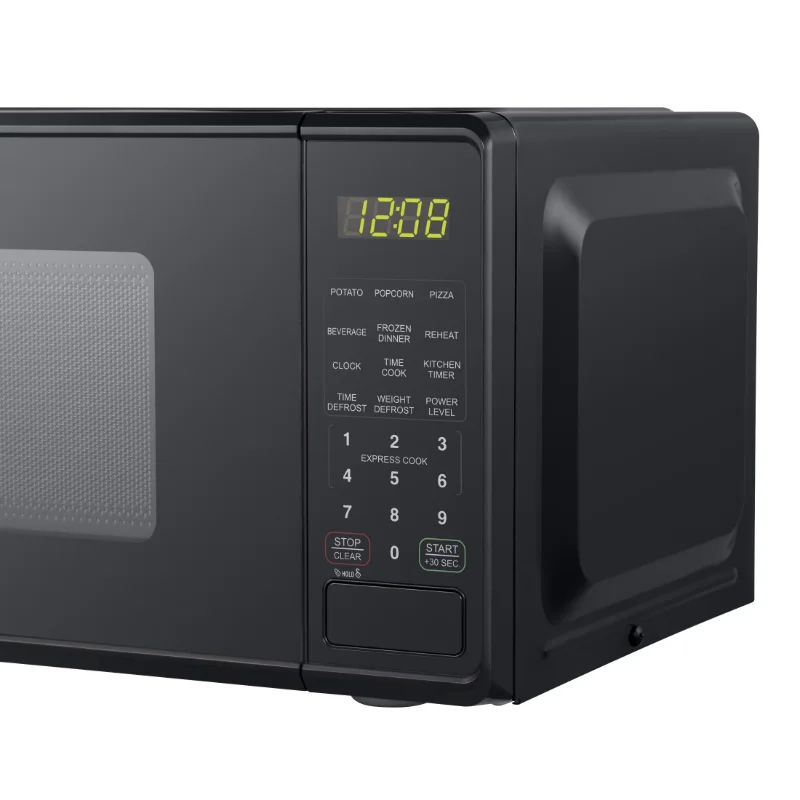 0.7 Cu. Ft. Countertop Microwave Oven 700 Watts Black Microwave