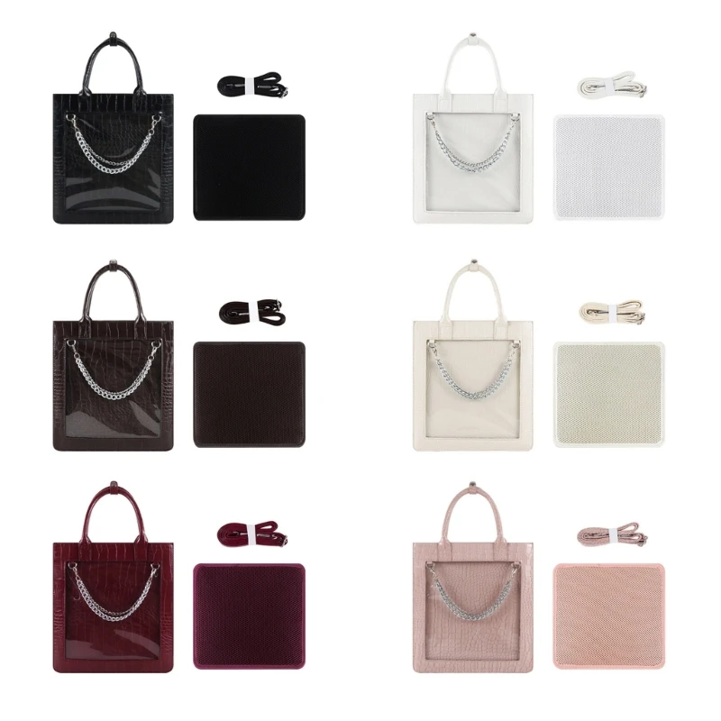 

Harajuku PU Leather Tote Bag for Women Girls Crossbody Shoulder Bag JK Bag Bag Large Capacity Handbags