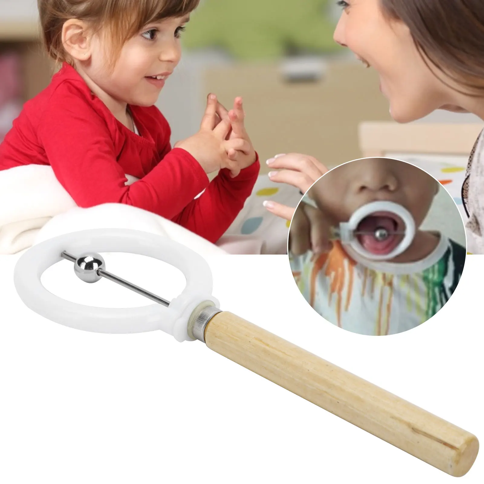 

1Pc Children Mouth Tongue Tip Exerciser Trainer Oral Muscle Strength Tongue Training Tool Oral Care Mouth Tongue Exercising Tool