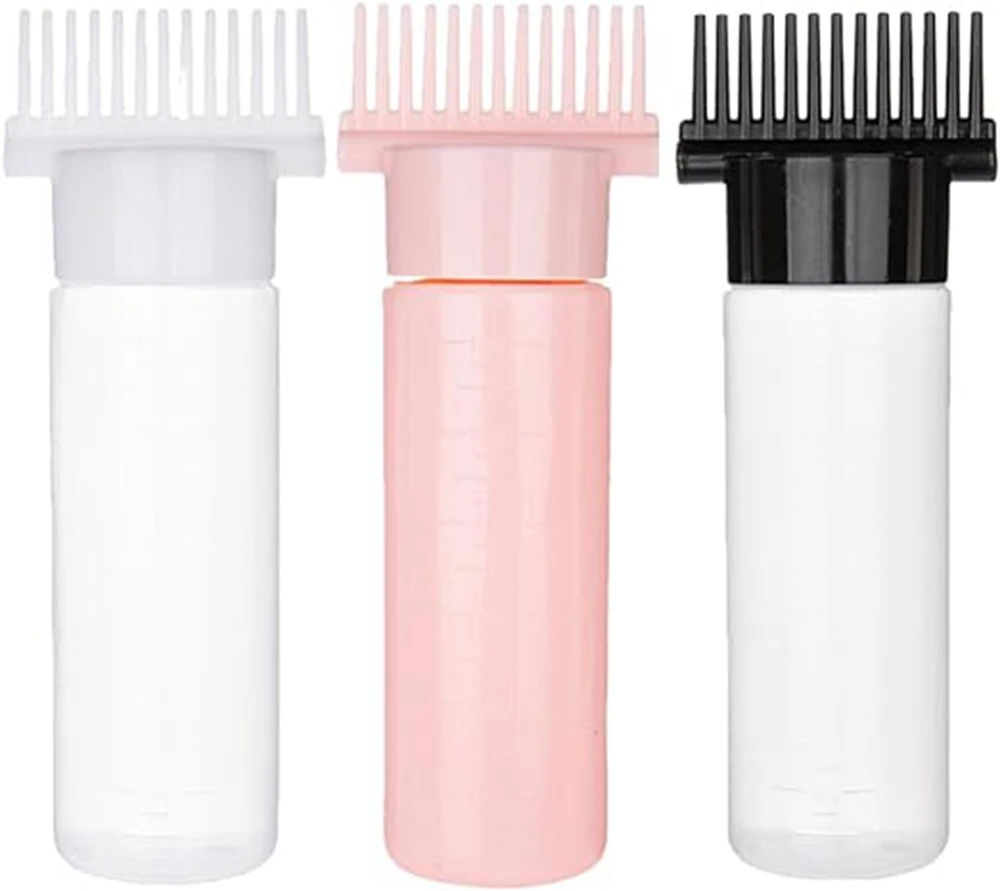 Hair Dye Bottle Shampoo Hair Coloring Dyestuff Applicator with Comb Teeth hair dye applicator bottle hair dyeing bottle hair dye bottle