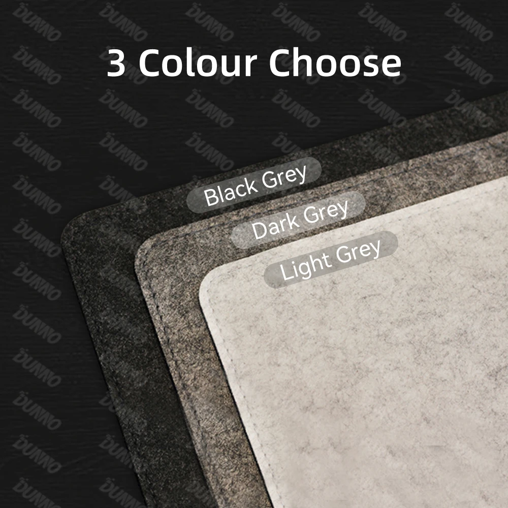 Sentiu Mouse Pad para Mesa de Escritório Tapete Protetor Antiderrapante Almofada de Mesa e Laptop Tapete de Teclado para Jogos e wo Tamanho Premium Grande lã - Imagem 6