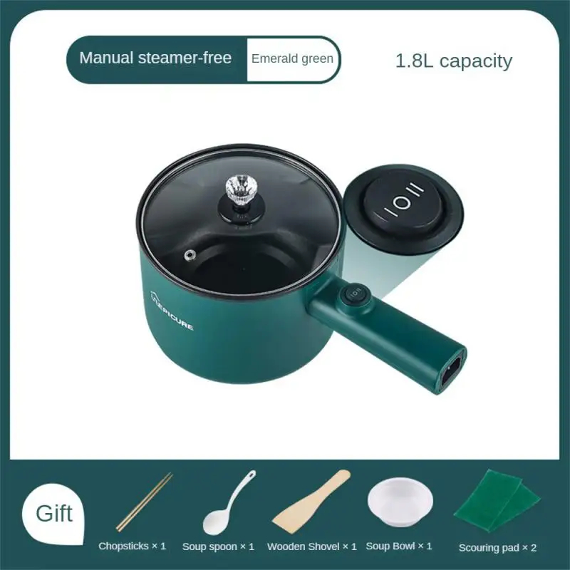 Non-stick Cookware One Click Simple Operation Cleaning Secure Anti Scalding Electric Heating Pot