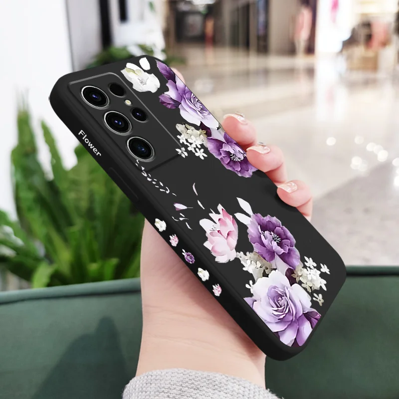 Elegant Peony Floral Phone Case Cover