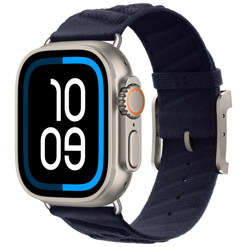 Nylon Ocean Strap in Midnight Blue