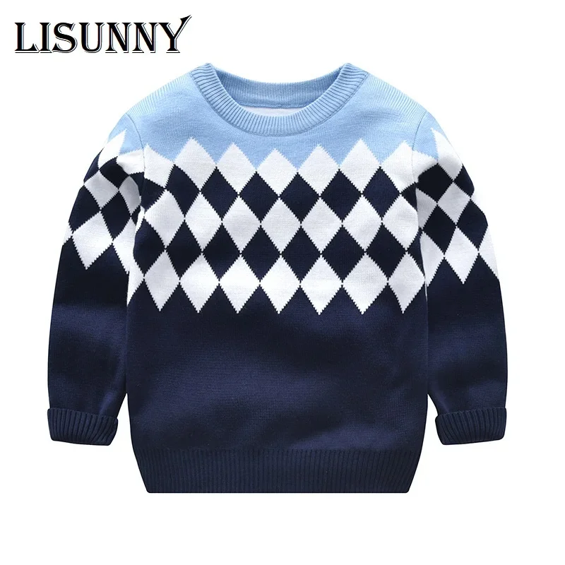 Boys Cotton Sweater 2-8 Years winter sweater kids sweatershirts
