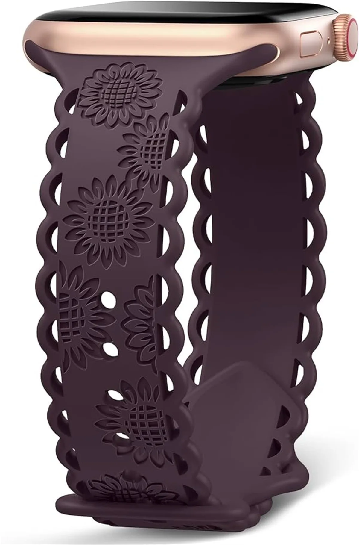 Silicone Watch Band For Smartwatch Sporty Comfortable Strap_voghion.com