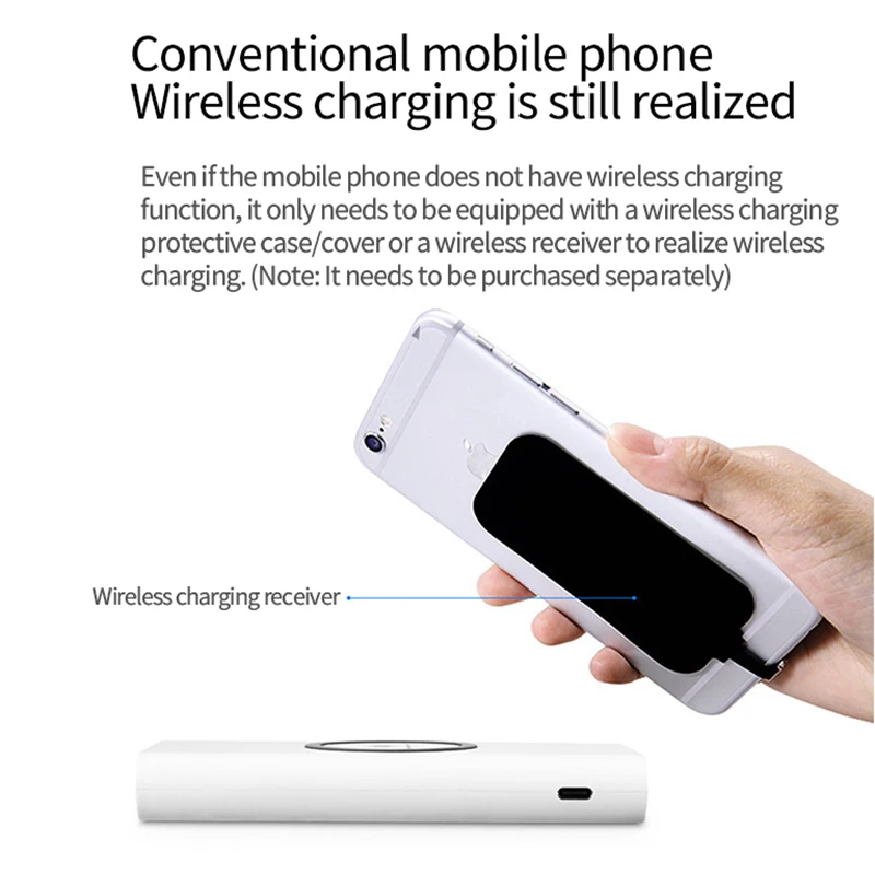 200000mAh Large Capacity Power Bank Wireless Fast Charging External Battery Portable Power Bank Portable Suitable For Samsung