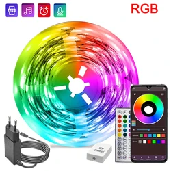 Music - Activated RGB LED Strip Lights - Flexible Color - Changing Illumination - 20m (RGB Led Strip)