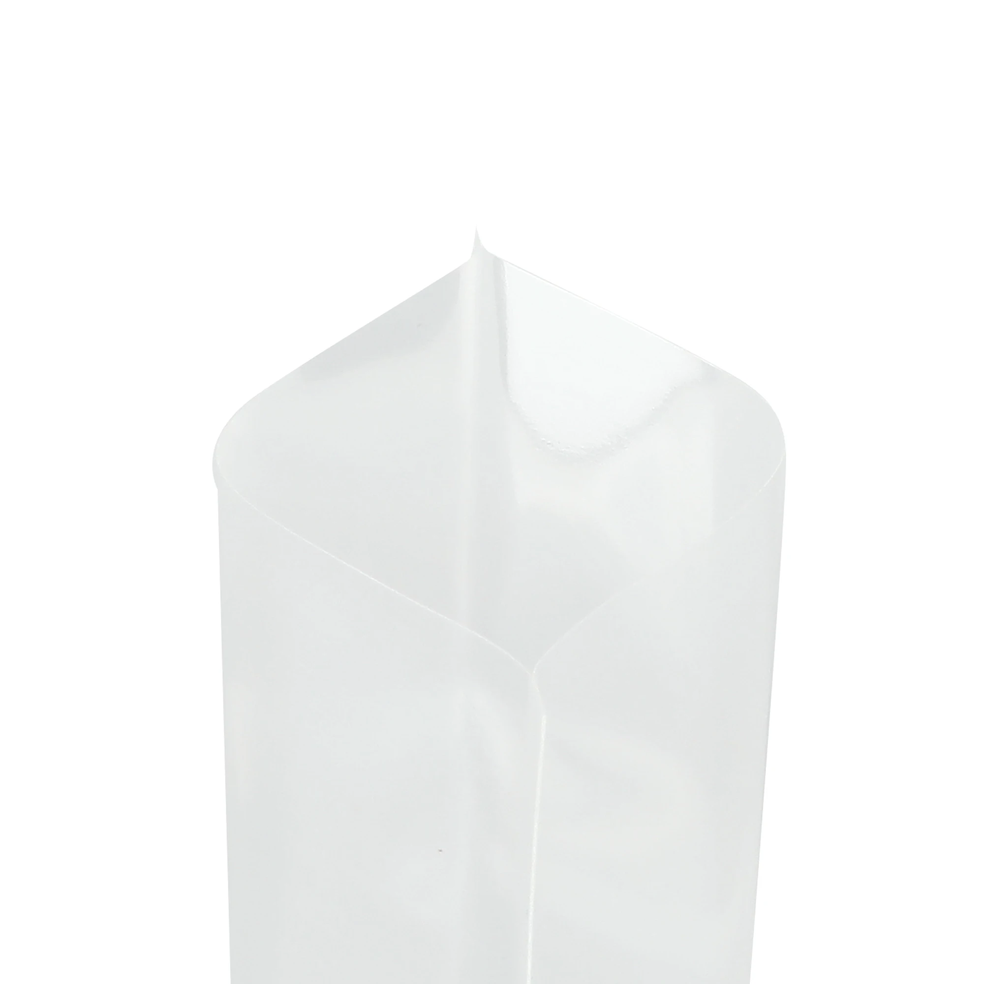 Retort Bag Plastic Bags Vacuum Heat Sealable Open Top Glossy Clear Transparent Flat Bottom Food Storage Pouches With Tear Notch 3