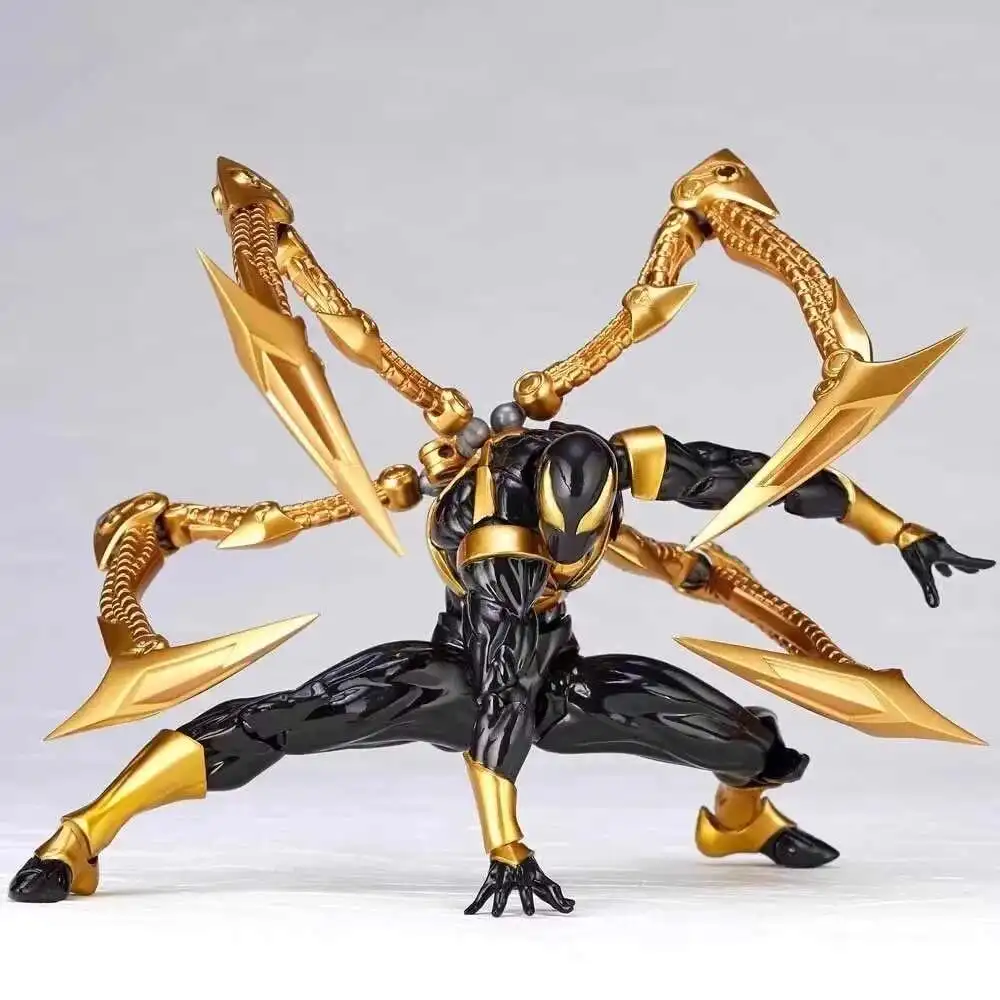 Kaiyodo Revoltech Amazing Yamaguchi Iron Spider-Man Action Figures Kaiyodo Revoltech Amazing Yamaguchi Iron Spider-Man Action Figures