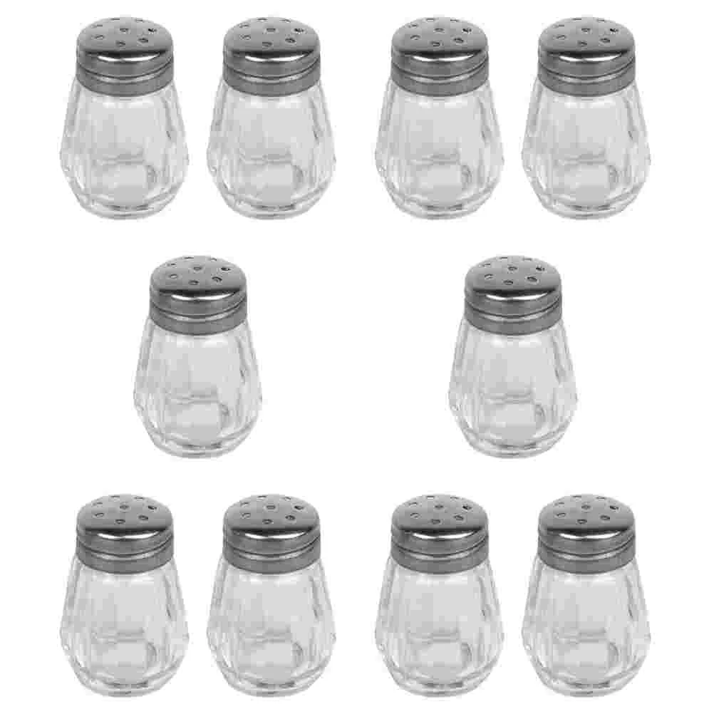 Spice Shaker Spice Shaker Set Food Storage Container Mini Salt Shakers Kitchen Glass Condiment Bottles Pepper Bottles BBQ Seasoning Containers Coffee Bean Storage Container