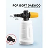 Car Wash Accessories 700ML Foam Cannon For Pressure Washer Lithium Battery Wash Gun 1/4 Quick Connection Snow Foam Lance 4