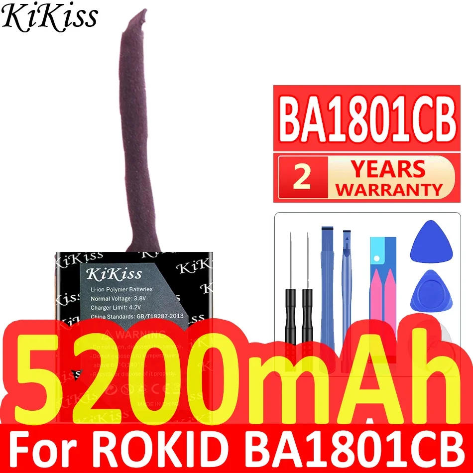 

5200mAh KiKiss Powerful Battery For ROKID BA1801CB Digital Batteries