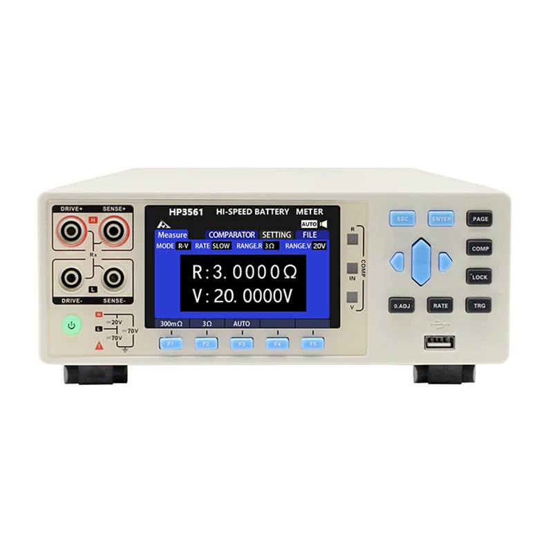 HOPE TECH HP3561 High Precision Battery Internal Resistance Tester 0.01m&Omega; ~3&Omega;