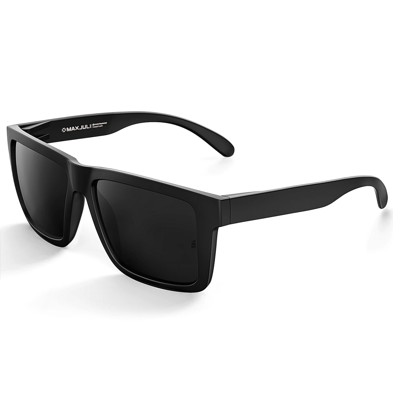 UV Protection Glasses MAXJULI Big Heads Sunglasses Men TR90 Ultralight UV400 Protection Glasses 8228