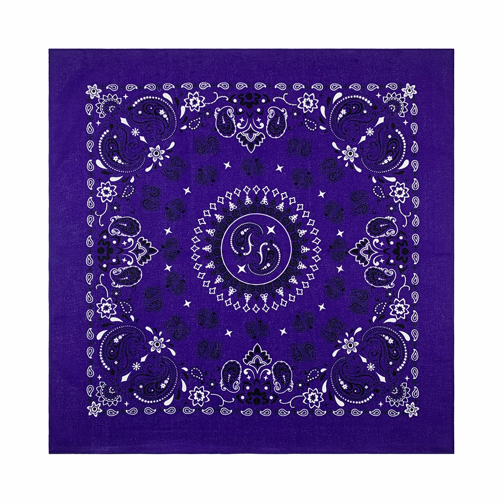 Women Foulard Hip Hop Amoeba Cotton Square Scarf Bandana Headband Paisley Gifts For Men/Boys/Girls 56CM printed scarf,square scarf,women scarves
