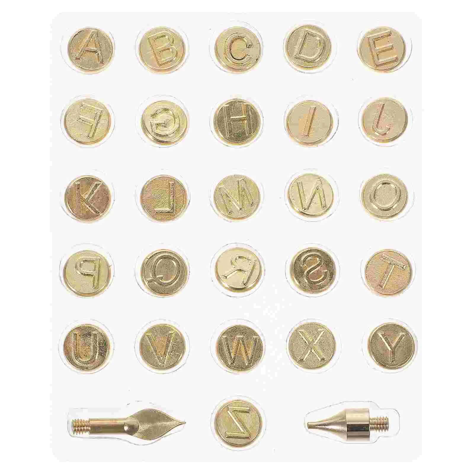 

1 Set Pyrography Burning Tip Alphabet Tips for DIY Embossing Crafts Making