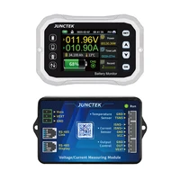 2024 NEW KH140F Bluetooth Battery Monitor 0-120V 400A Voltage Current Tester Capacity Indicator RV Battery VA Coulomb Meter 2