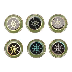 Self - Adhesive EMF Radiation Protection Stickers (Silver)