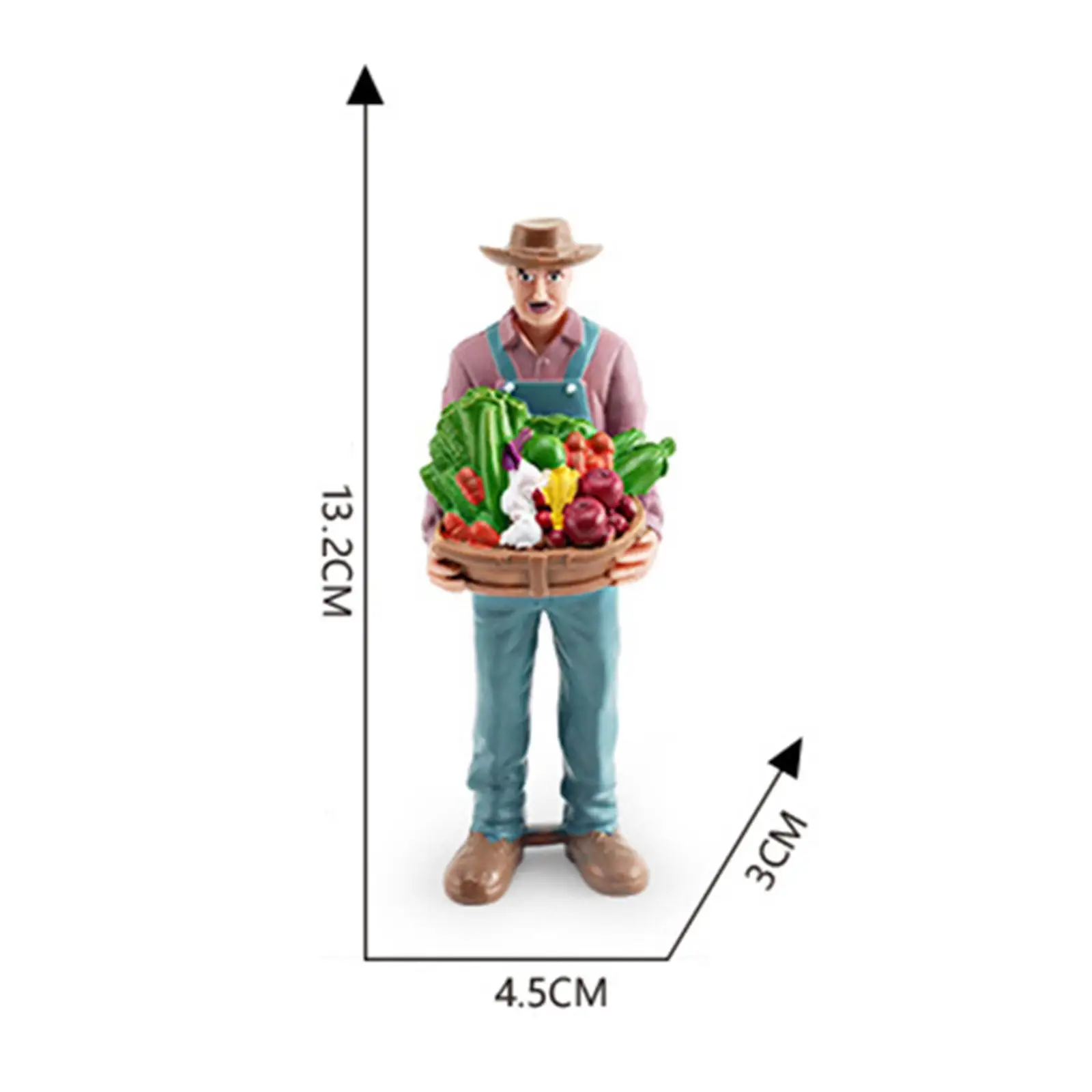 People Figure Hand Drawing Desktop Ornament Movie Props Sand Table Layout