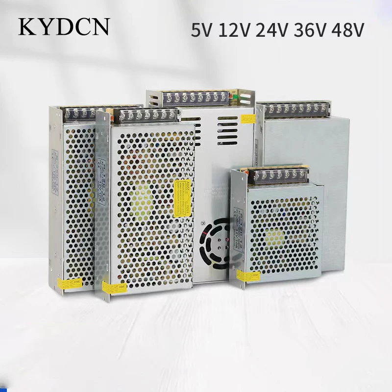 thumbnail image 1 of 220V a 5V12V24V DC Fuente de alimentación conmutada Monitor LED Transformador 5a10a20A, 1 of 4