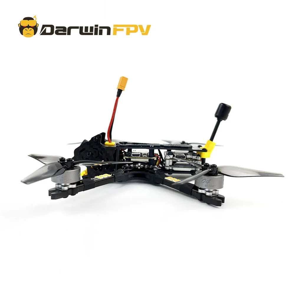 DarwinFPV BabyApeⅡ 아날로그 3.5인치 프리스타일 FPV 레이싱 드론 156mm F411비행 컨트롤러 30A ESC 5.8G VTX 4S RC 쿼드콥터
