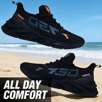 New 2026 high-quality fashionable casual shoes sports shoes running shoes men's lightweight outdoor men's breathable shoes 1