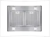 Range Hood 36 inch 700 CFM Ceiling Mount Kitchen Stove Hood Ducted with Tempered Glass 4 LED Lights Touch Control 3 Speed 4