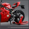 Large Size 1/9 Ducatis Panigale V4S Alloy Racing Motorcycle Simulation Diecast Metal Street Motorcycle Model With Light Kid Gift 3