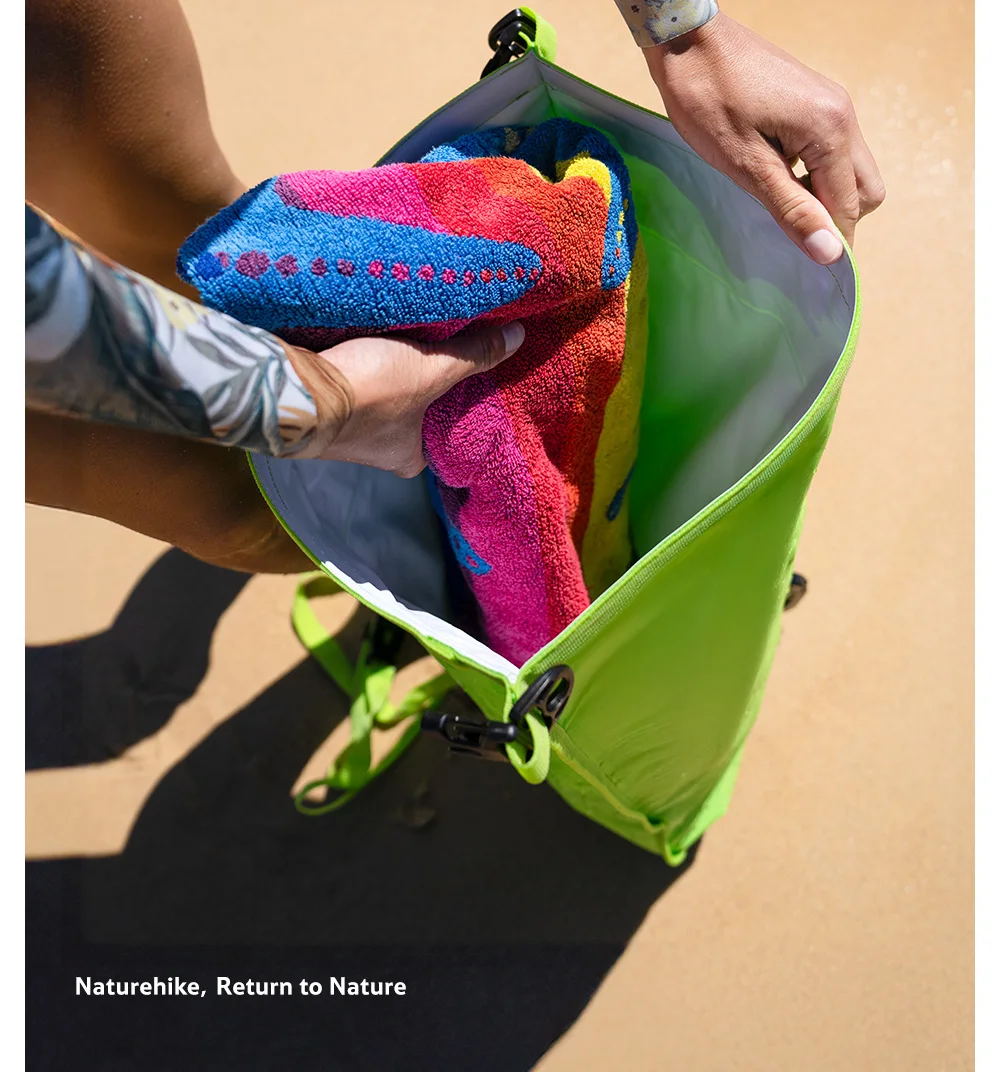 Naturehike 2026 Verbesserte aufblasbare Schwimmboje mit Doppel-Luftkammer und Trockentasche für Wassersport und Strand – Detail 15