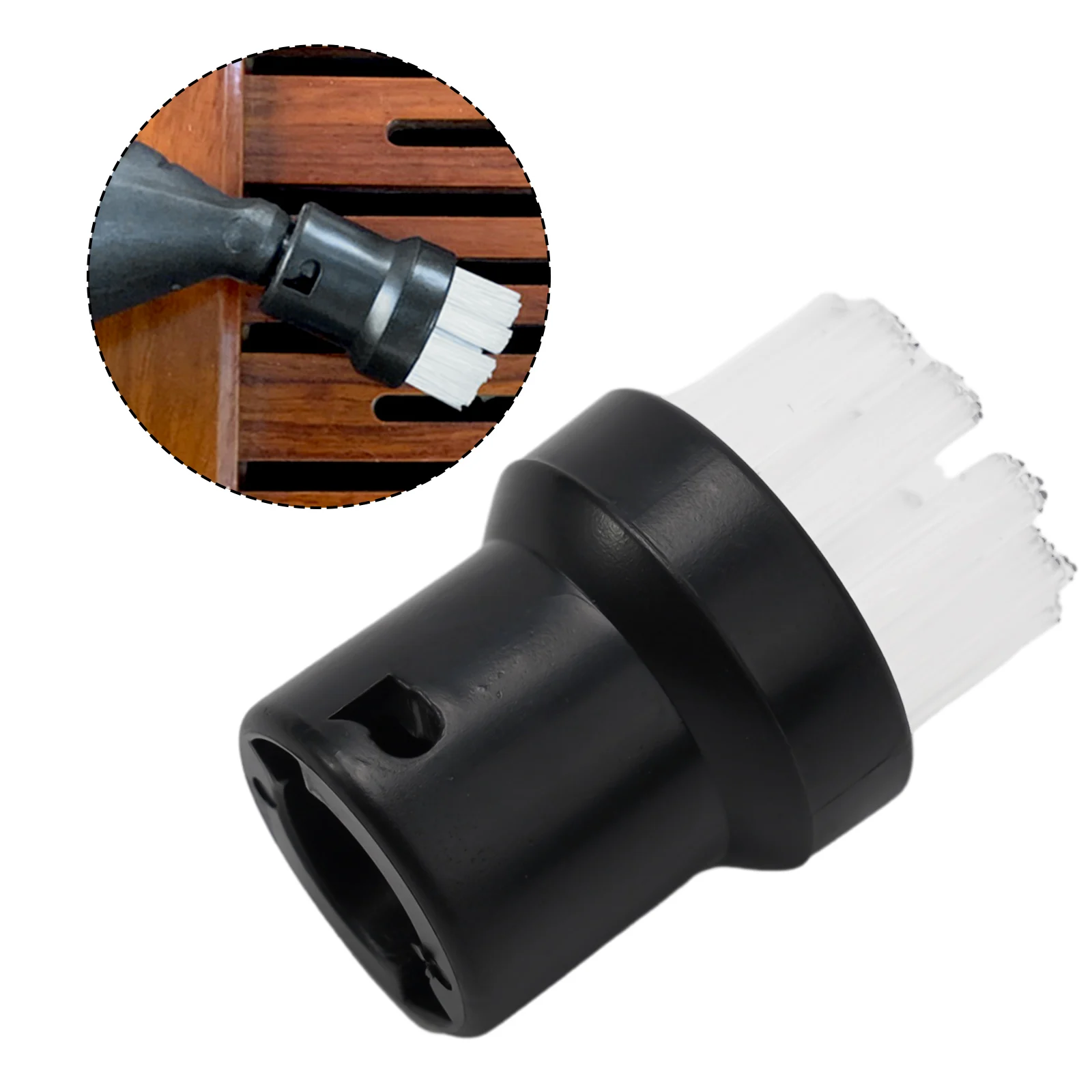 

4pcs Nylon Brush Nozzles For Karcher SC1 SC2 CTK10 SC3 For Embedded Ovens Barbecues Ceramic Tiles Sweeper Brush Accessories