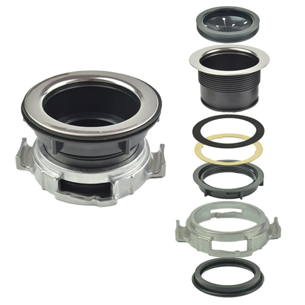 

1pcs Kitchen Sink Strainer Garbage Disposer Strainer Pull Water Plug Rust Resistant Food Waste Disposer Filter Grinder Parts