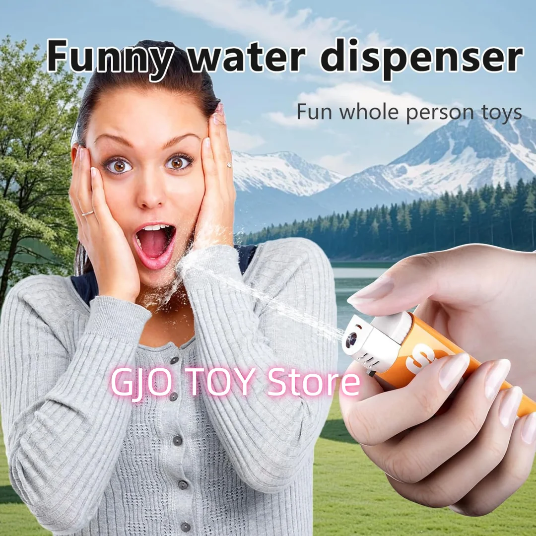 （Buy one get one free）2024 New Water gun Squirting Lighter（Prank Toys ）Summer Pool Toys for Kids & Adult 5