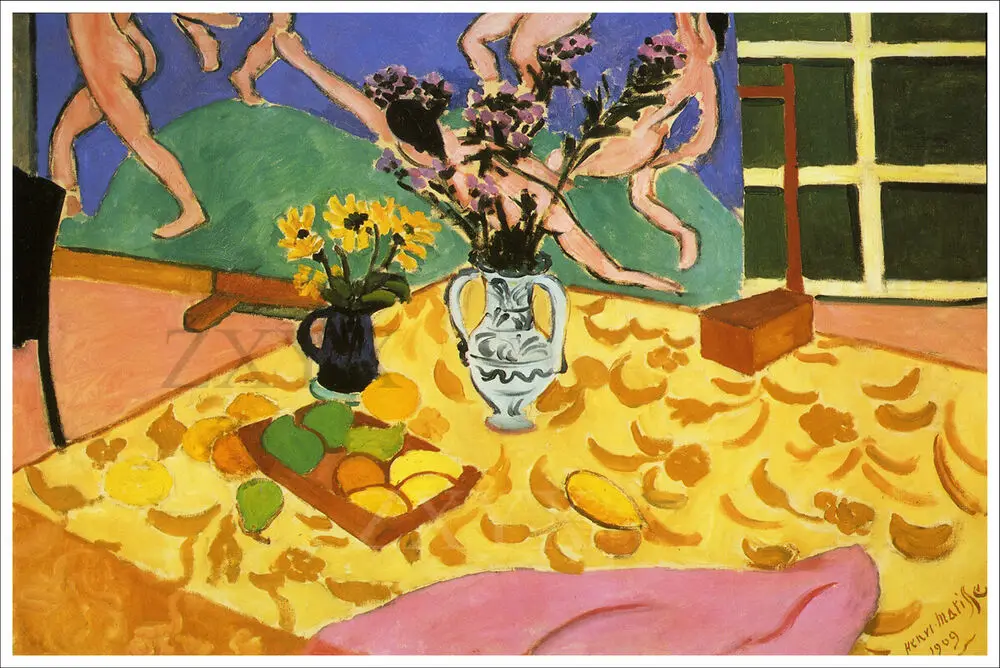 

Artist Henri Matisse Poster Print of Painting Still Life with The Dance