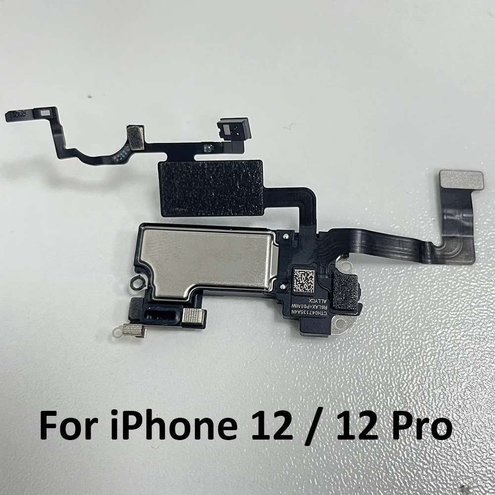 NEW Replacement Parts For iPhone 12 13 Pro Max 12 13 mini 14 Plus Earpiece Speaker with Proximity Sensor No facial ID Flex Cable